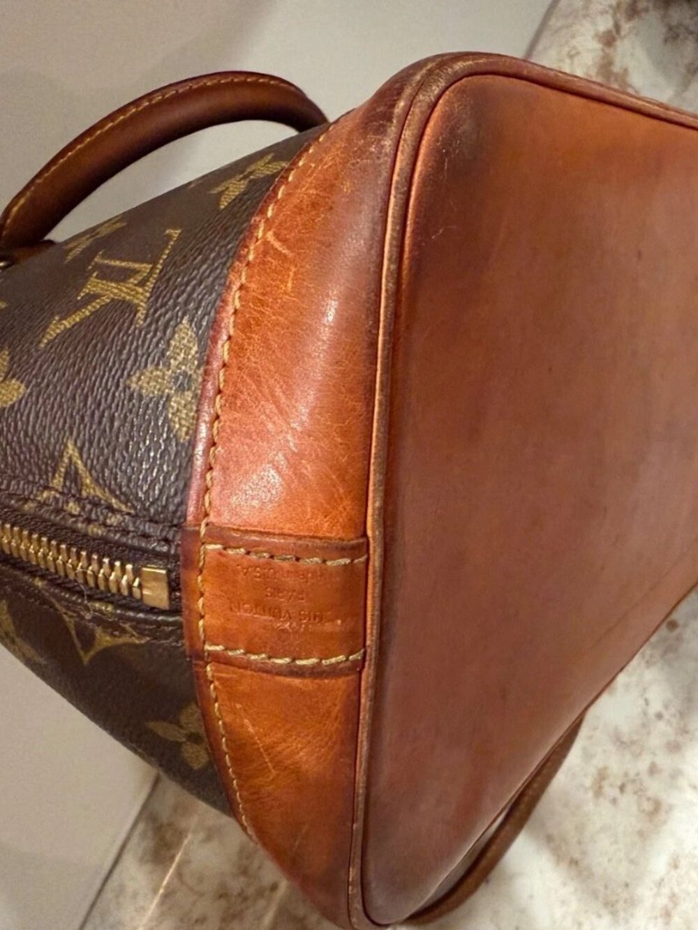 Louis Vuitton vintage Alma PM model M51130 Monogram Canvas Size Medium - Picture 7 of 11